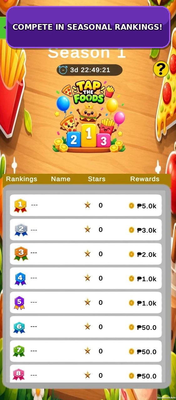 Tap The Foods screenshot